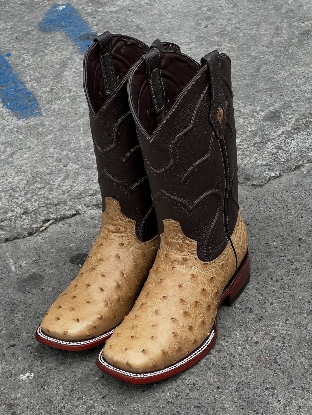 Men's Square Toe Western Cowboy Boots