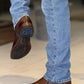 Brown Deerskin Ankle Boots