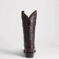 Black Cherry Pointed Toe Western Cowboy Boots