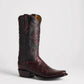 Black Cherry Pointed Toe Western Cowboy Boots