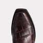 Black Cherry Pointed Toe Western Cowboy Boots