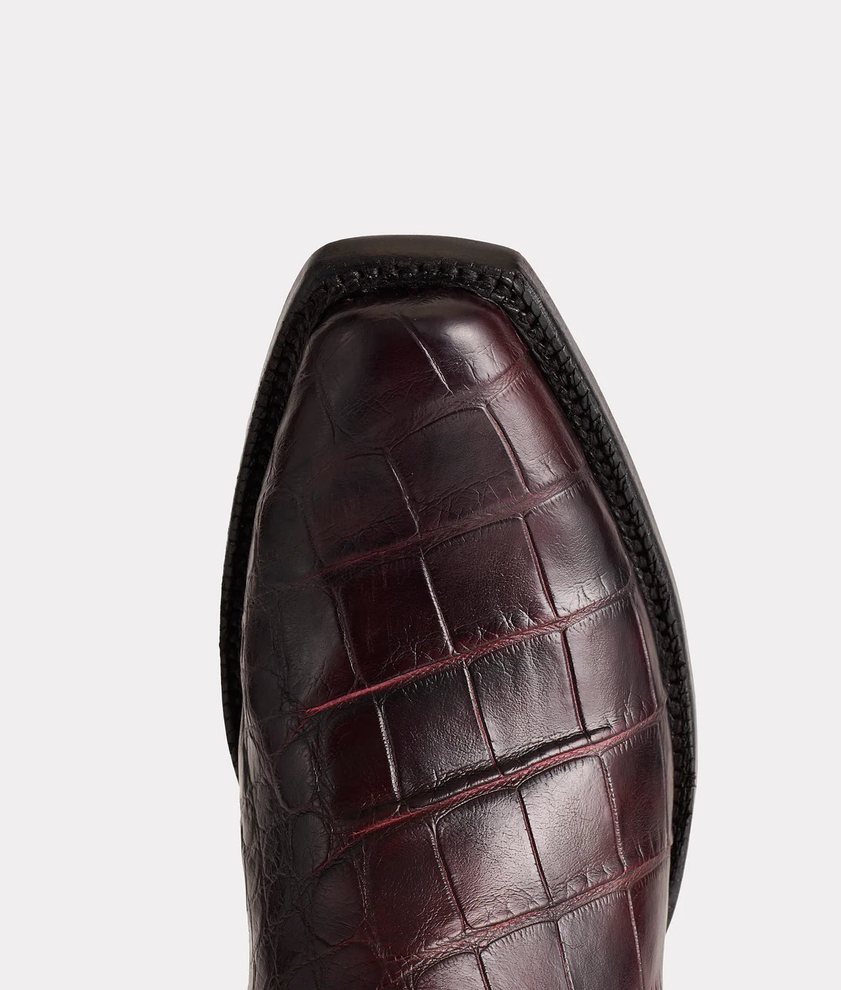 Black Cherry Pointed Toe Western Cowboy Boots