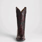 Black Cherry Pointed Toe Western Cowboy Boots