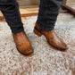 Men's Zipper Python Boots