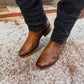 Men's Zipper Python Boots