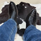 Men's Black Crocodile Cowboy Boots