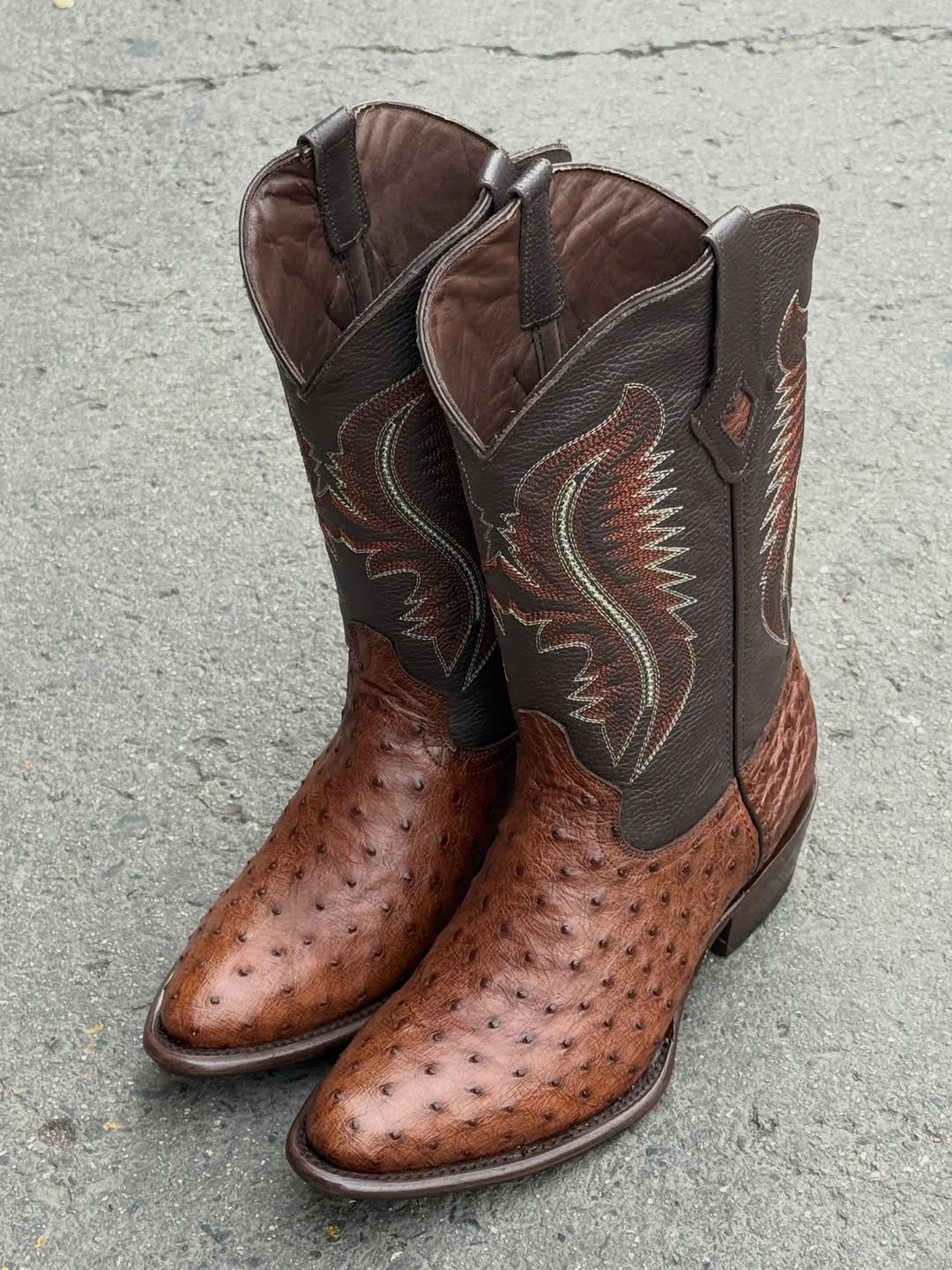 Men's Classic Brown Western Boots