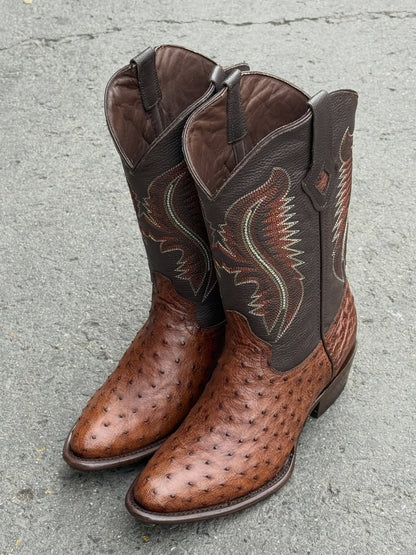Men's Classic Brown Western Boots