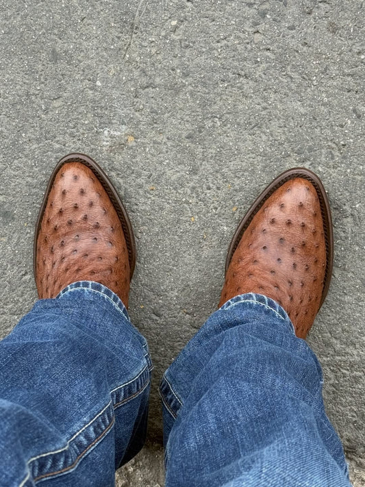 Men's Classic Brown Western Boots