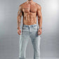 Men's Relaxed Fit Cargo Denim Jeans
