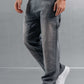 Men's Relaxed Fit Cargo Denim Jeans