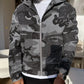 Vintage Flooded  Zip Hoodie Jacket