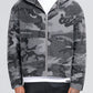 Vintage Flooded  Zip Hoodie Jacket