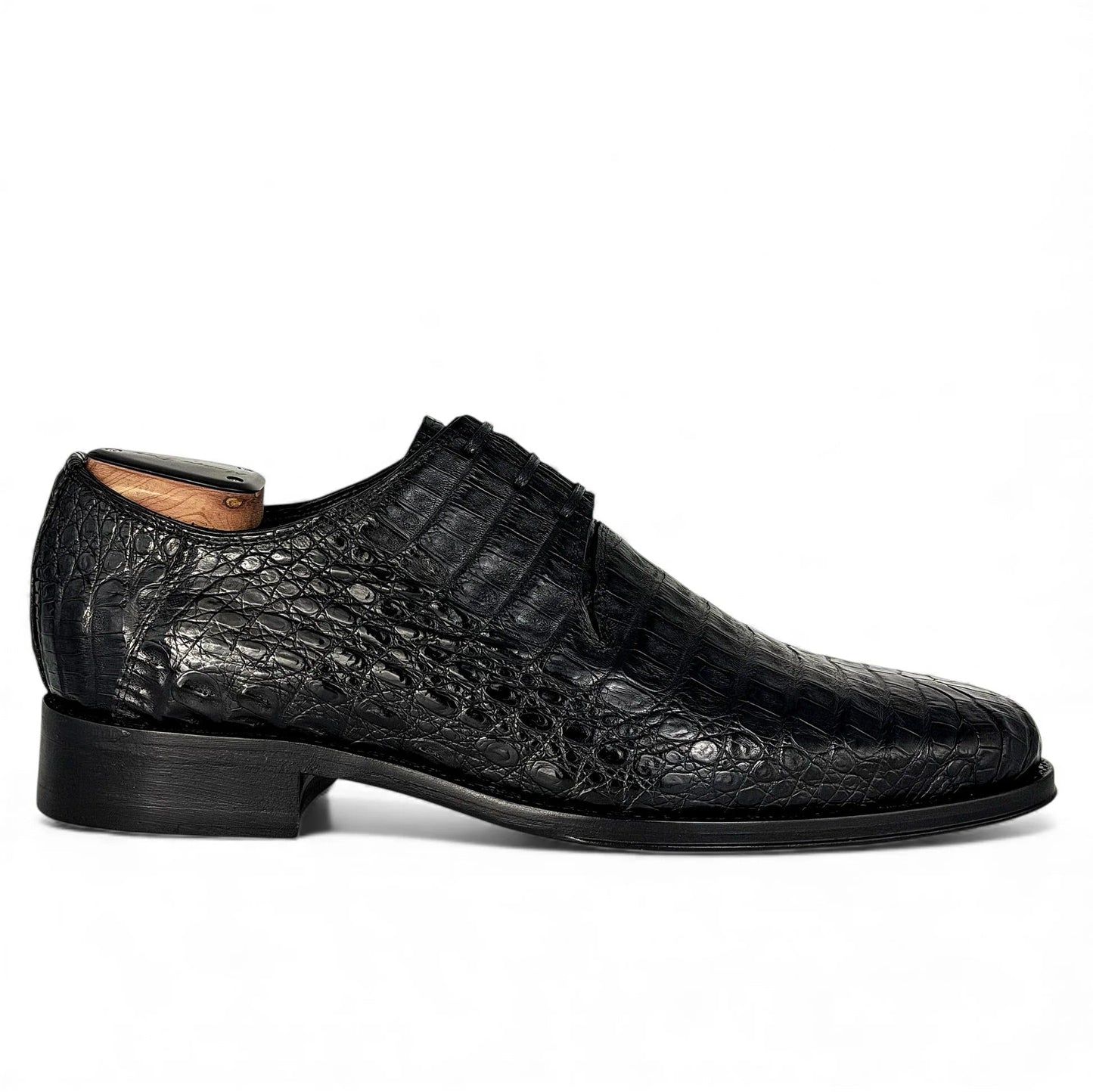Handcrafted Crocodile Leather Men's Dress Shoes