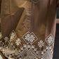 Men's Geometric Embroidered Short Sleeve Shirt