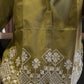 Men's Geometric Embroidered Short Sleeve Shirt