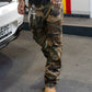 Vintage Streetwear Camo Snake Pattern Baggy Denim Pants