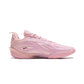 Pink Wave Pattern Fashion Basketball Shoes