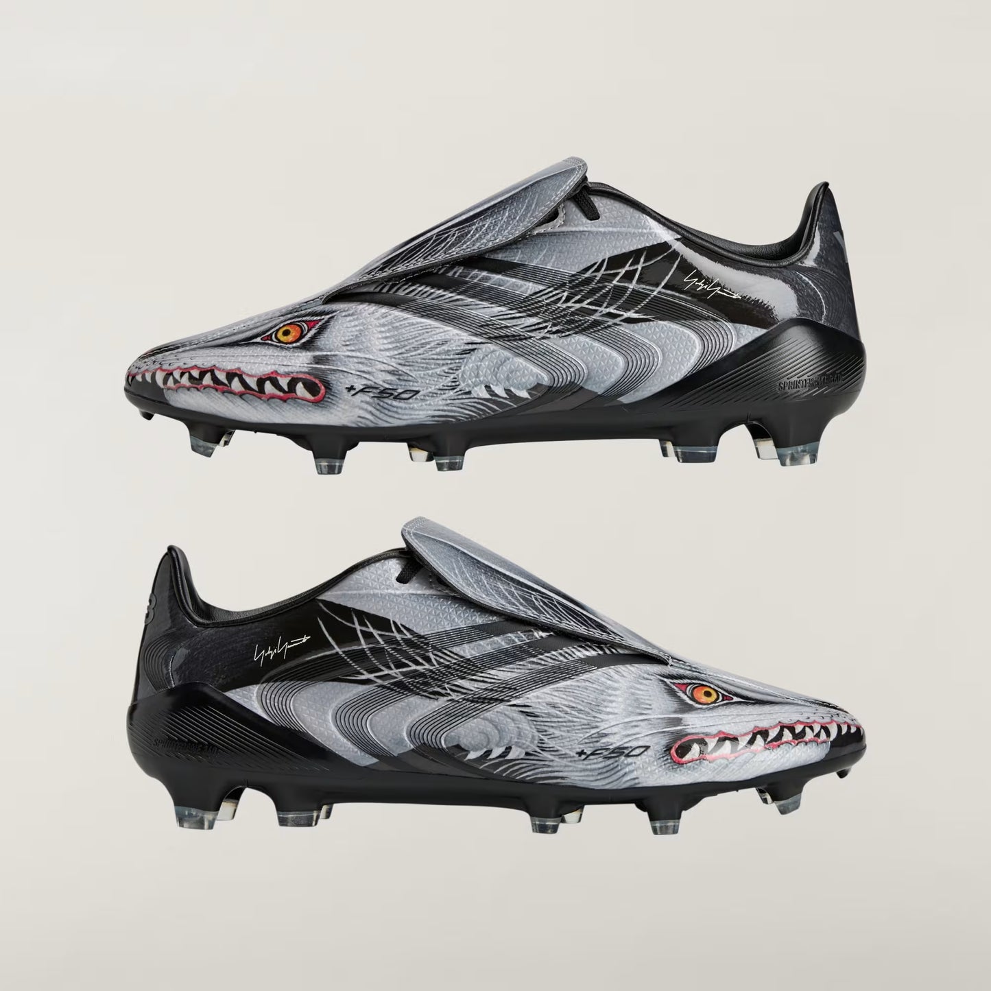 Shoemalls™ Apex Predator: "Wolf-Strike" Professional FG Soccer Cleats