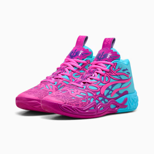 Men's Phoenix Rise: "Neon Flame" Elite Basketball Shoes