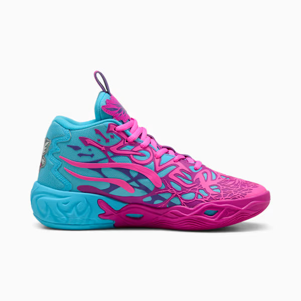 Men's Phoenix Rise: "Neon Flame" Elite Basketball Shoes
