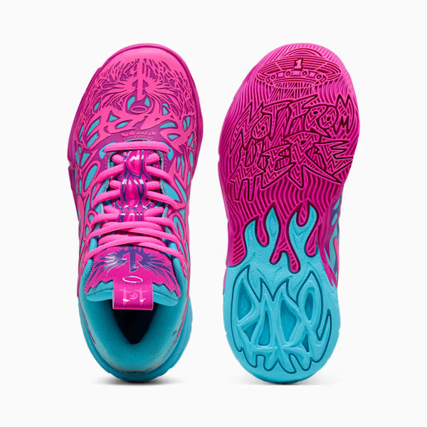 Men's Phoenix Rise: "Neon Flame" Elite Basketball Shoes