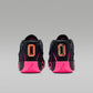 Men's Stylish Pink Gradient Vibrant Hoops Sneakers