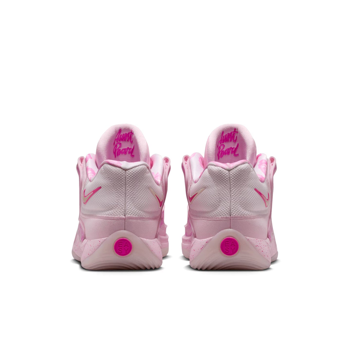 Shoemalls™ Rose Garden: "Pink Velvet" Floral Performance Sneakers