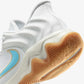Shoemalls™ Azure Flow: "Icy Clean" Low-Top Basketball Sneakers