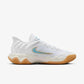 Shoemalls™ Azure Flow: "Icy Clean" Low-Top Basketball Sneakers