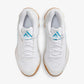 Shoemalls™ Azure Flow: "Icy Clean" Low-Top Basketball Sneakers