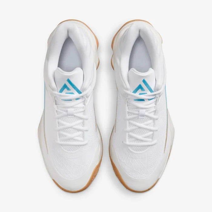 Shoemalls™ Azure Flow: "Icy Clean" Low-Top Basketball Sneakers
