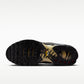 Men's Performance Athletic Sneakers - Black & Gold Honeycomb Mesh Shoes with Lightweight Responsive Sole