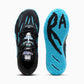 Men's Black & Electric Blue Claw Pattern Shoes