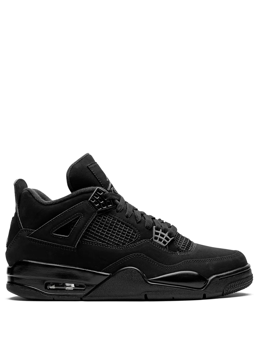 Men's Premium All-Black Suede Basketball Shoes