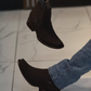 Men's Narrow Square Toe Stretch Ankle Boots