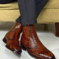 Python Chelsea Boots