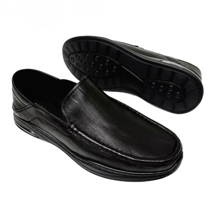 Leisure Breathable Versatile Cowhide Loafers