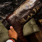 Men's Brown Pointed Toe Embroidered Boots