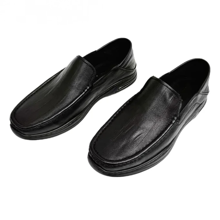 Leisure Breathable Versatile Cowhide Loafers