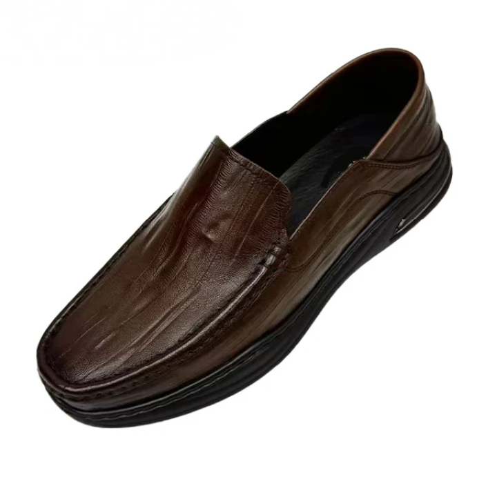 Leisure Breathable Versatile Cowhide Loafers
