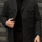 Men's Pockets Tweed Blazer