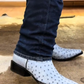Men's Ostrich J Toe Cowboy Boots