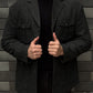 Men's Pockets Tweed Blazer