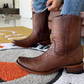 Men's Python Leather Cowboy Boots