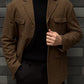 Men's Pockets Tweed Blazer