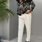 Men's Satin Intricate Embroidered Western Button Down Shirt