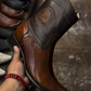 Men's Leather Western Cowboy Boots