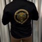 Men's Satin Tiger Sequins Shirt