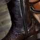 Men's Stylish Crocodile Western Cowboy Boots